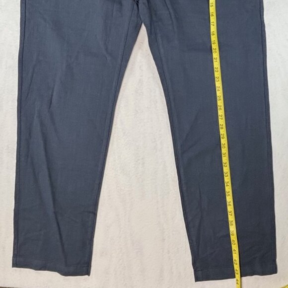 Flint and Tinder 365 Mens 42x32 Navy Blue Pants Casual Chinos Straight Leg - Picture 4 of 16